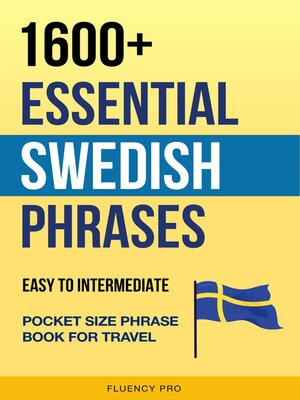 cover image of 1600+ Essential Swedish Phrases